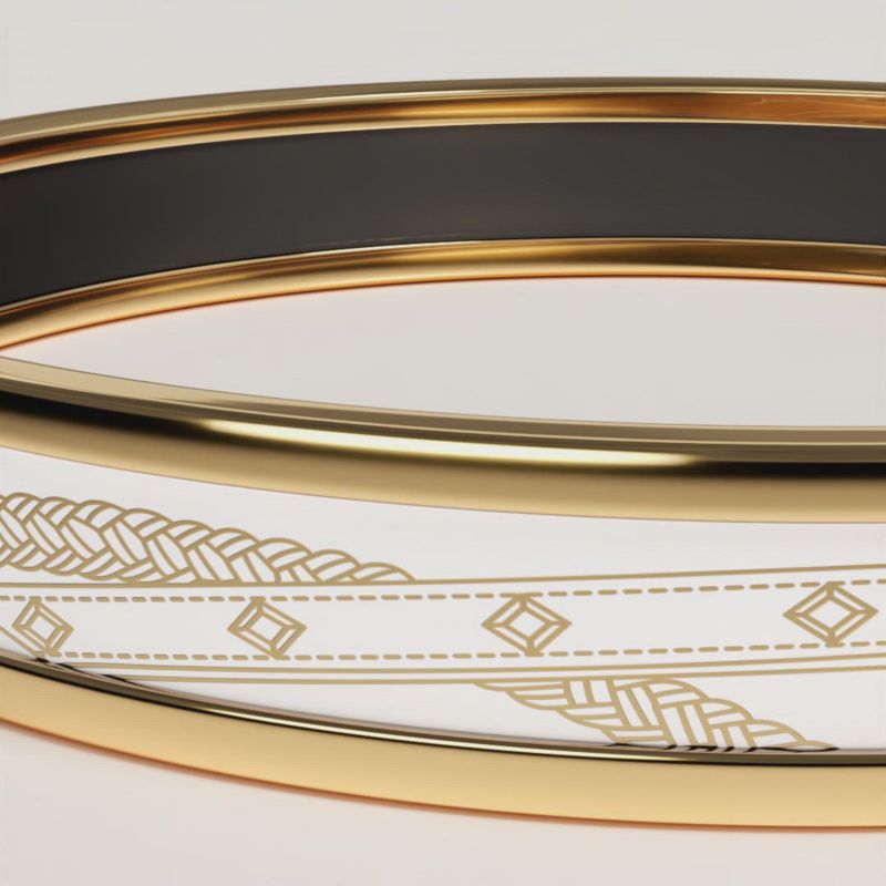 Jour de Casting bangle - White | Hermès USA